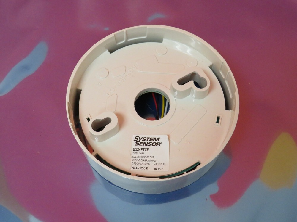SYSTEM SENSOR B524FTXE FILTREX BASE FIRE ALARM (22 AVAILABLE)