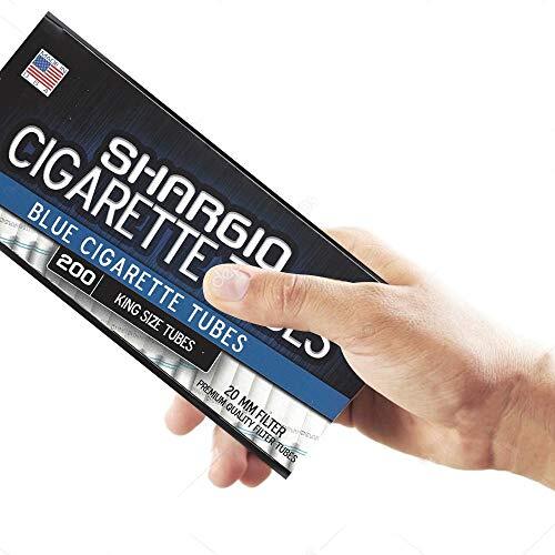 Shargio Blue King-Size High Quality Stunning Filter Tubes 200 Count [10-Boxes]