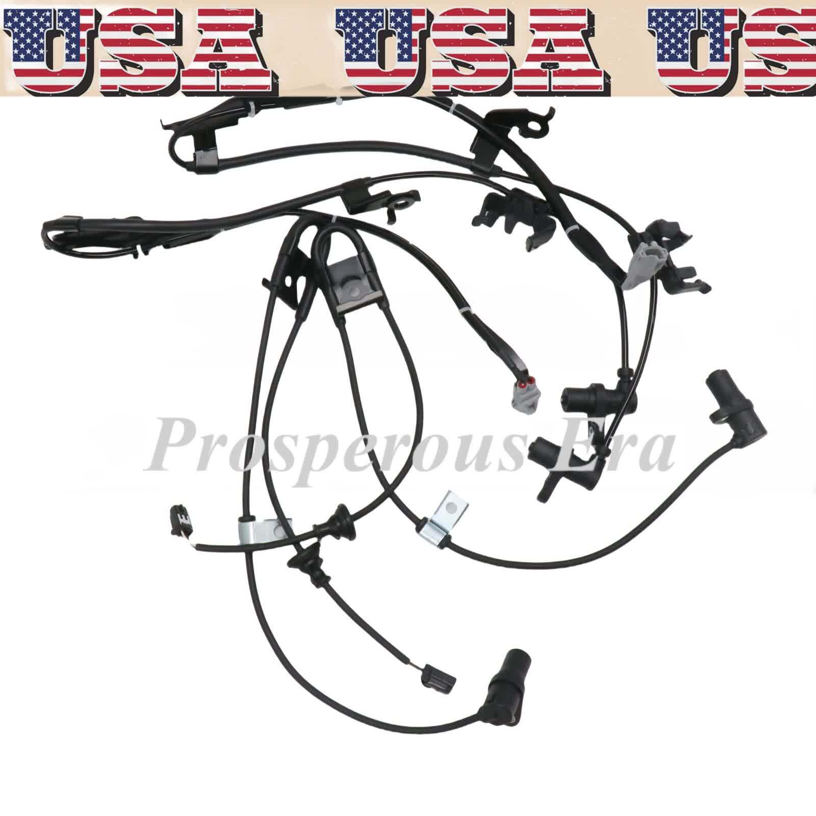 4X Front & Rear ABS Speed Sensor Set For Toyota Highlander RX330 RX350 RX400h