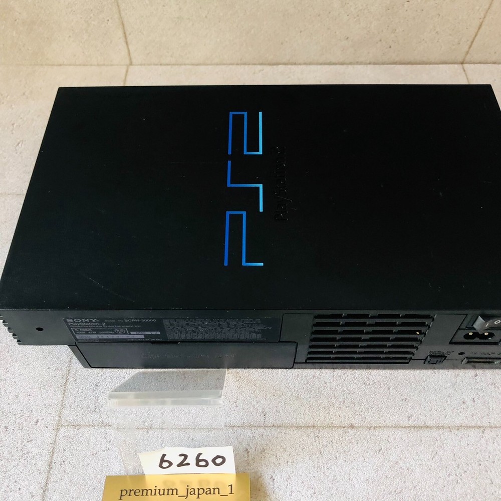 Sony PlayStation2 PS2 black SCPH-30000 Console controller Cable Memory NTSC-J