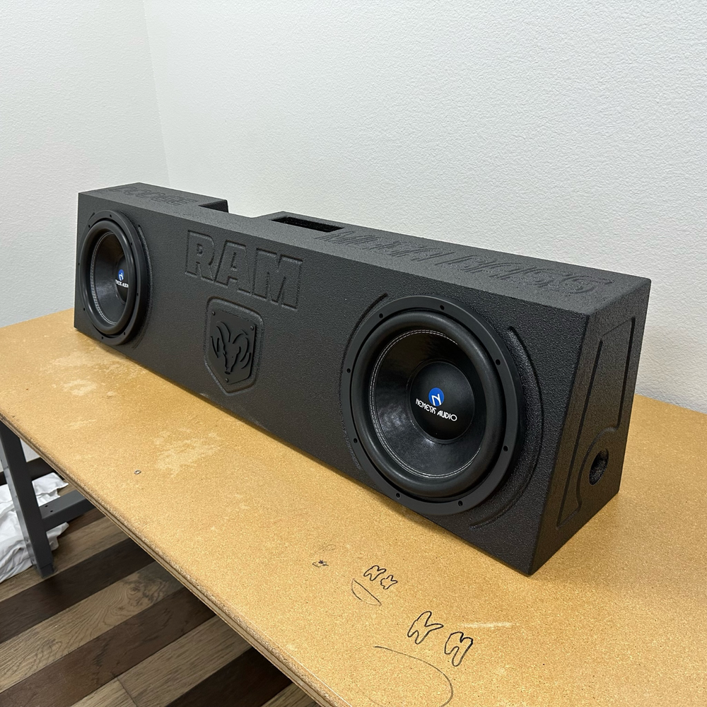 2002-2021 Dodge Ram Single Cab Sub Box 2x10” Ported Subwoofer Enclosure