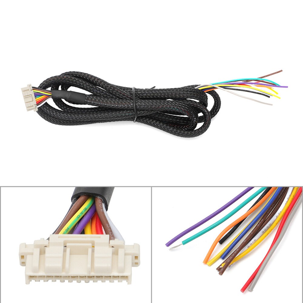 Input Output Harness For Holley 7” Digital Dash 553-106 fuel level Temp sensor