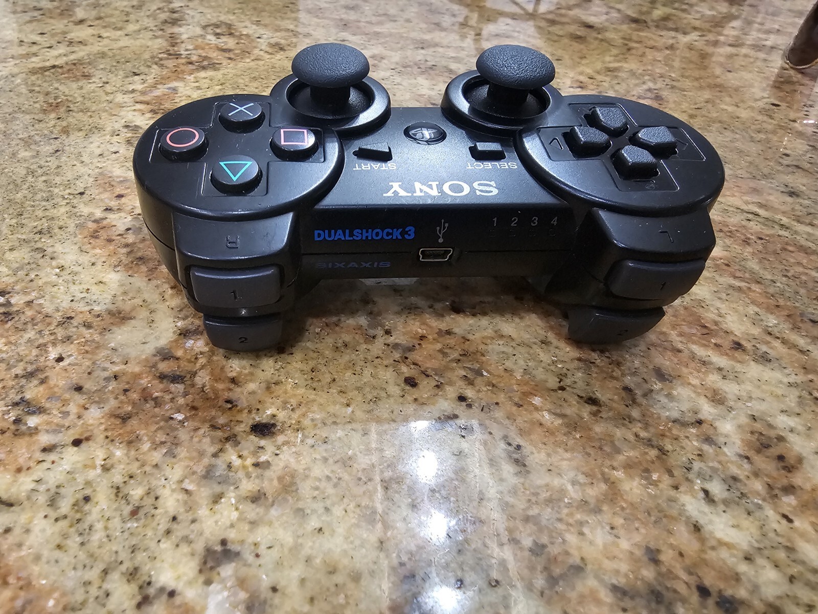 Authentic Sony Playstation 3 PS3 Genuine OEM Dualshock Ps3 Black Controller