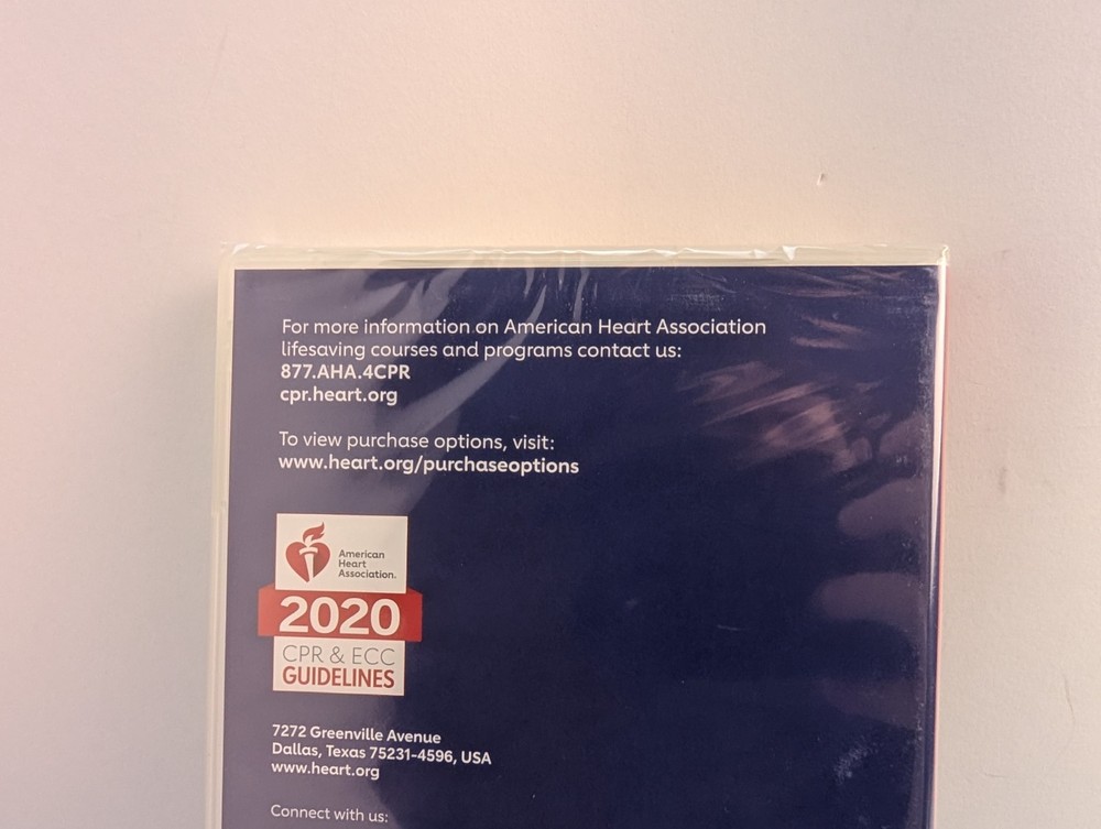 Heartsaver® First Aid CPR AED DVD Set 2020