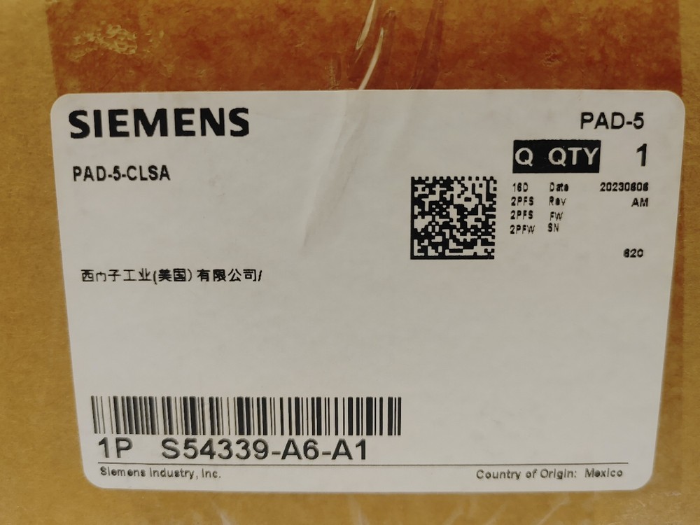 SIEMENS PAD-5-CLSA - NAC Expander Main Bd Addressable