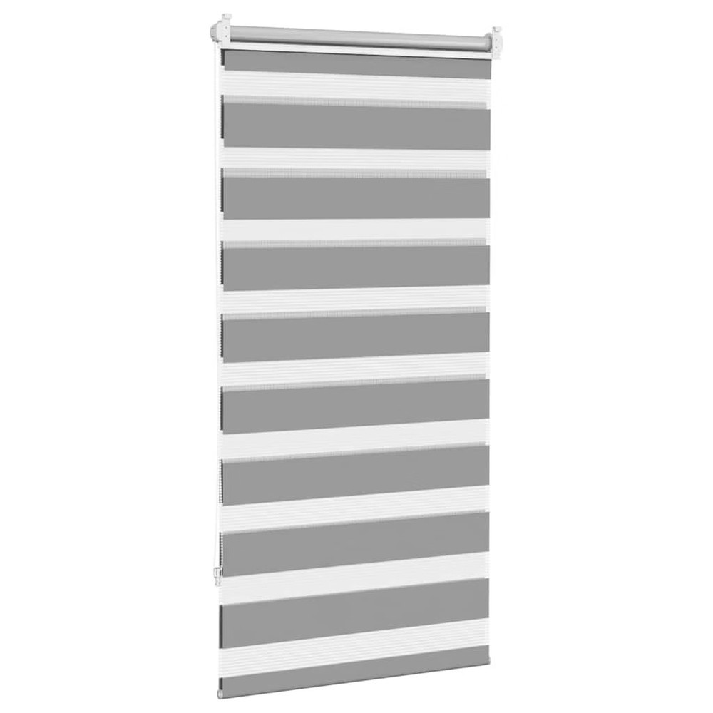 Zebra blind 24.0x47.2" Fabric Width 22.3 " grey