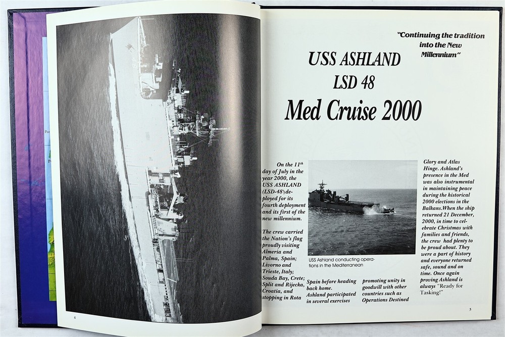 USS Ashland (LSD-48) 2000 Mediterranean Deployment Cruise Book
