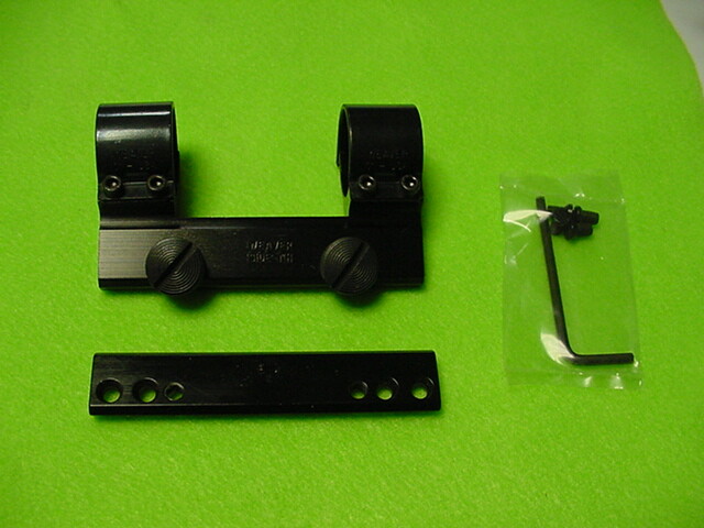 Marlin Model 512 Slug Master Complete Weaver Side Mount Base Over-The-Bore Rings