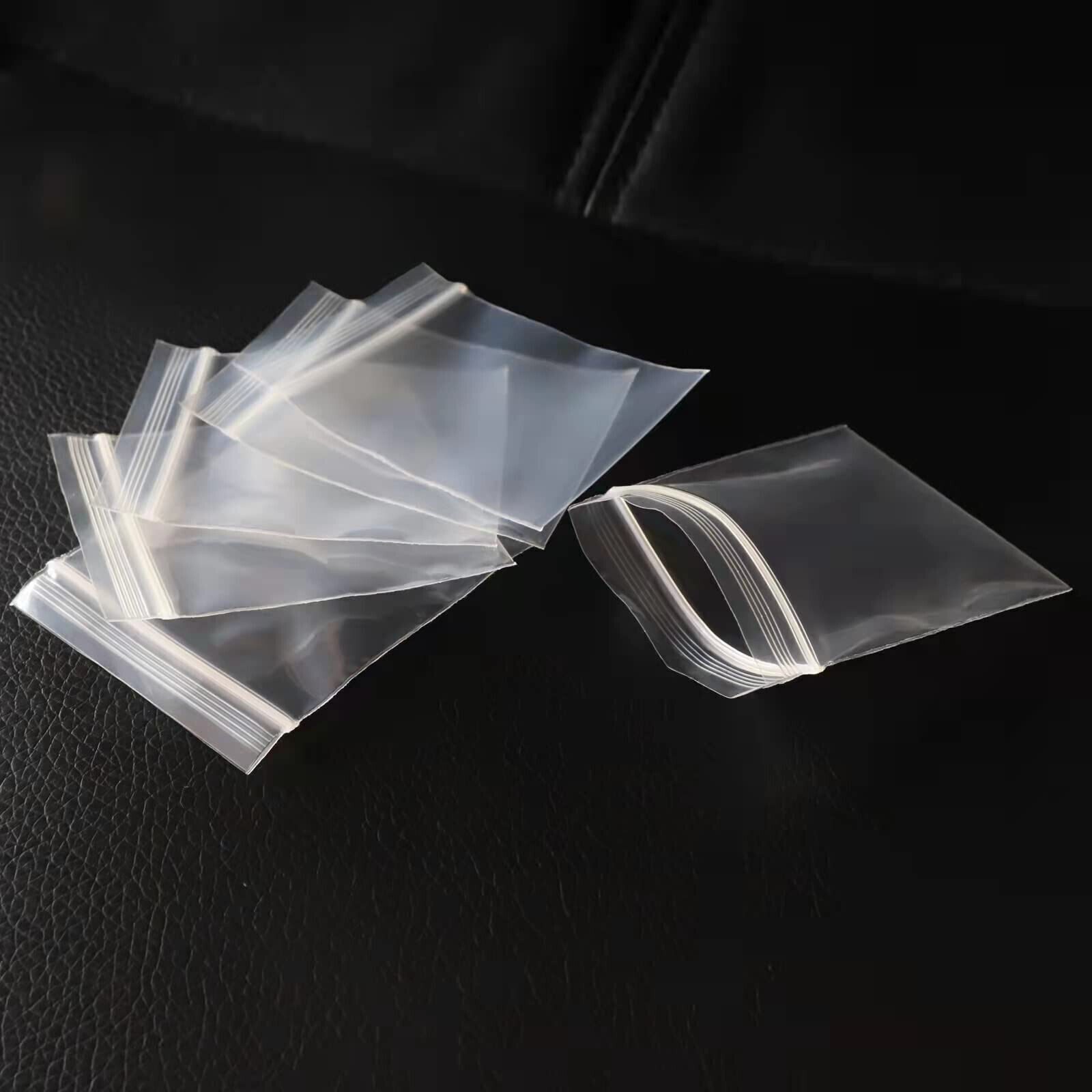 HEAVY DUTY 4 Mil Clear Zip Seal Bags Reclosable Lock Plastic Jewelry 4Mil Bag