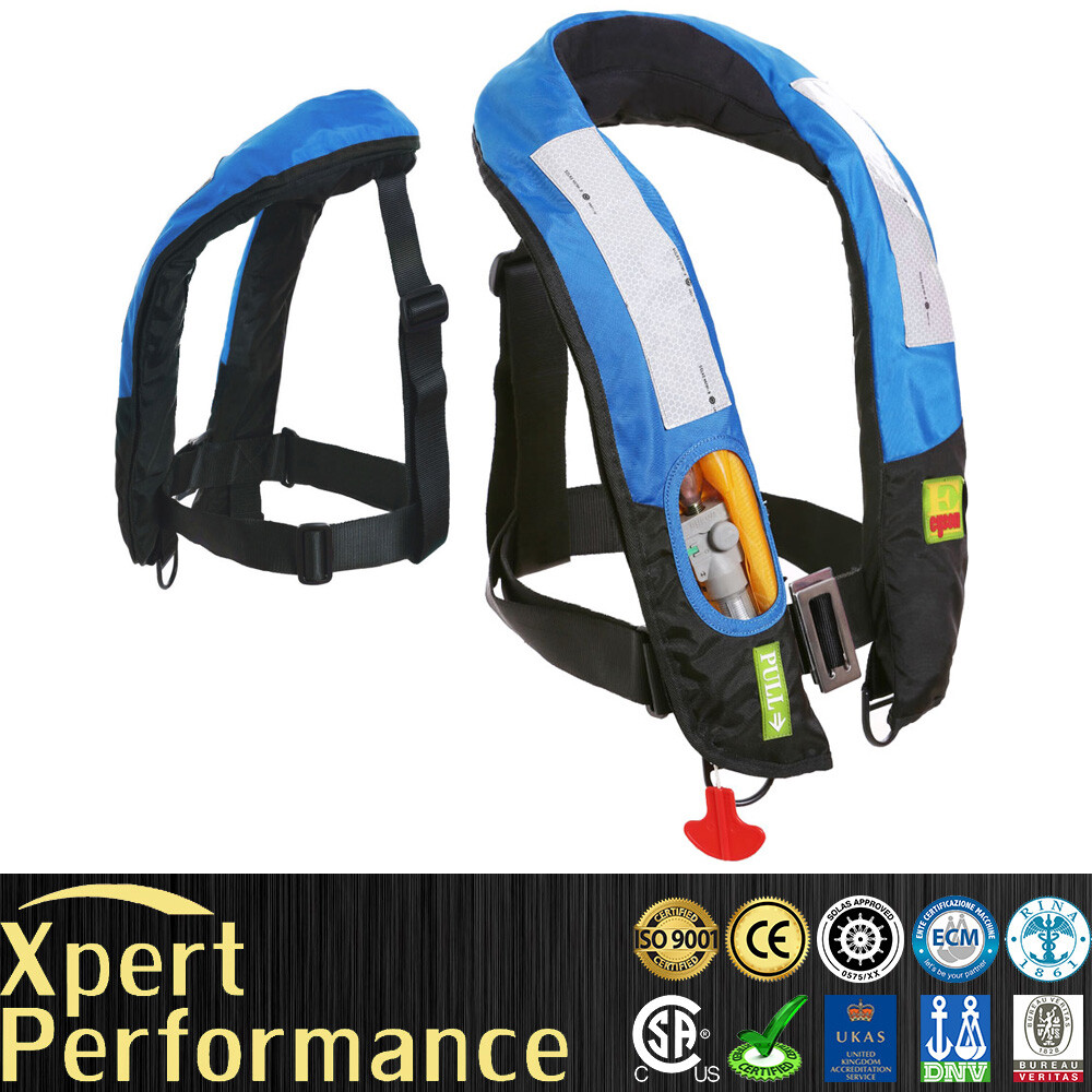New M-33 CO2 Manual Inflatable PFD Lifejacket Vest Preserver Includes CO2 Kit