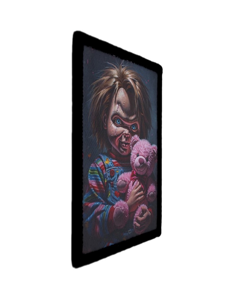 Chucky with Pink Teddy Bear Horror Patch Sew on [sub]