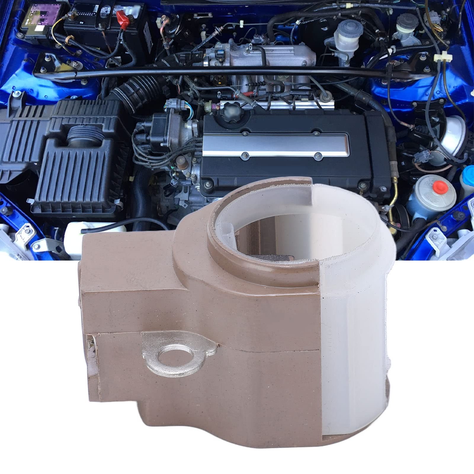 Aluminum Alloy Alternator Brush Holder and Repair Kit for Denso 2162