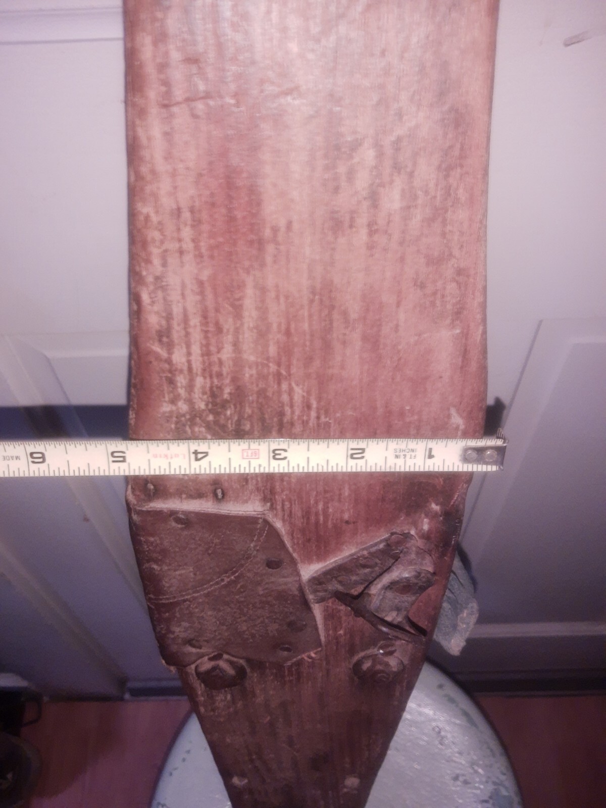 Antique Wooden Prosthetic Peg Leg Civil War Era 1860's Ky Find Kitsch Oddity Vtg