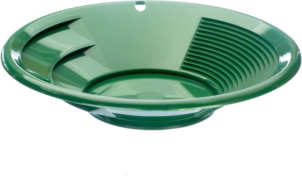 10" PANNING GOLD PAN - GREEN
