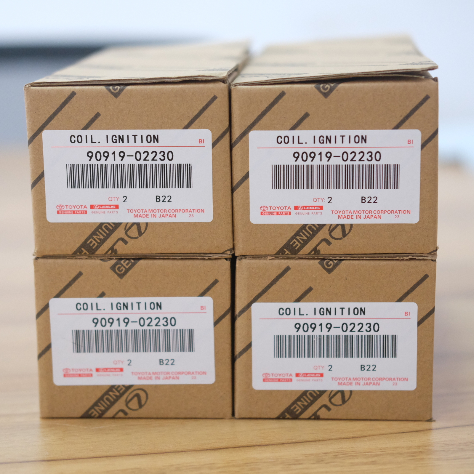 OEM 8PC Ignition Coils Denso Fit For 2001-2009 Toyota Tundra 4.7L V8 90919-02230