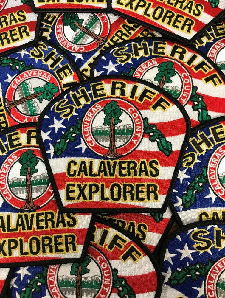 Calaveras County Sheriff Explorer Veterans Fundraiser patch