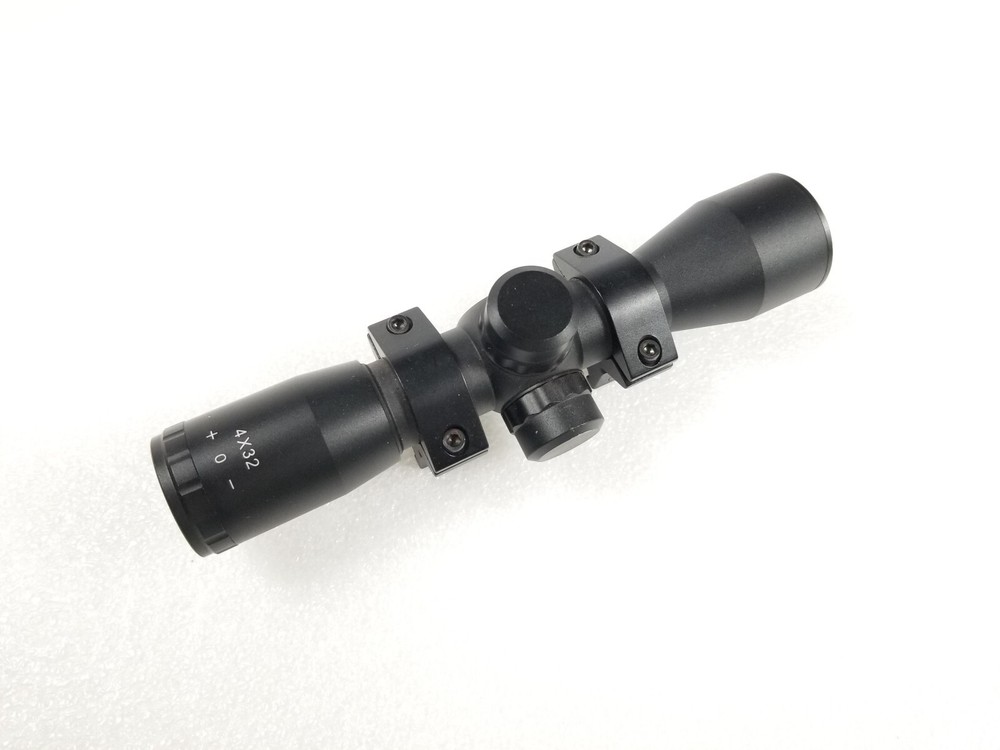 Airsoft 4x32 Compact Scope w/ Rings