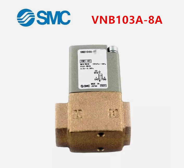 SMC VNB103A-8A pneumatic control fluid valve