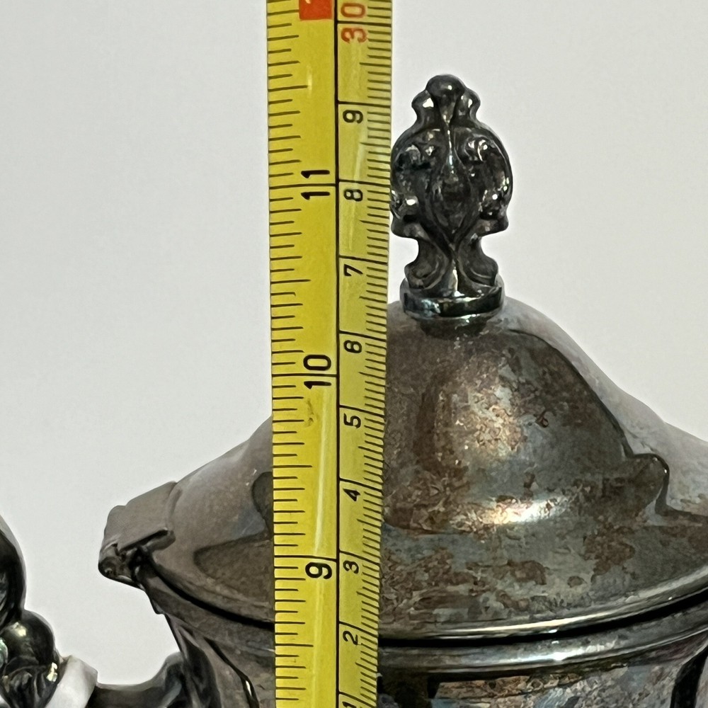 towle silverplated Tea Pot Single 11" tall silver