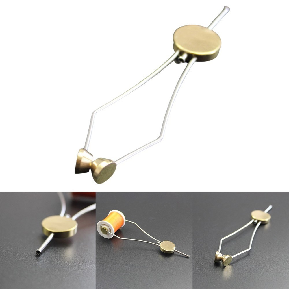 Dual Ceramic Disc Bobbin Holder 11cm High Quality Lightweight Rustproof