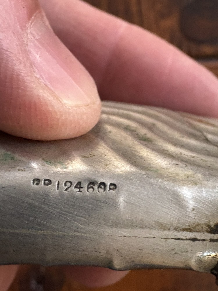 .800 Silver Antique Match Safe