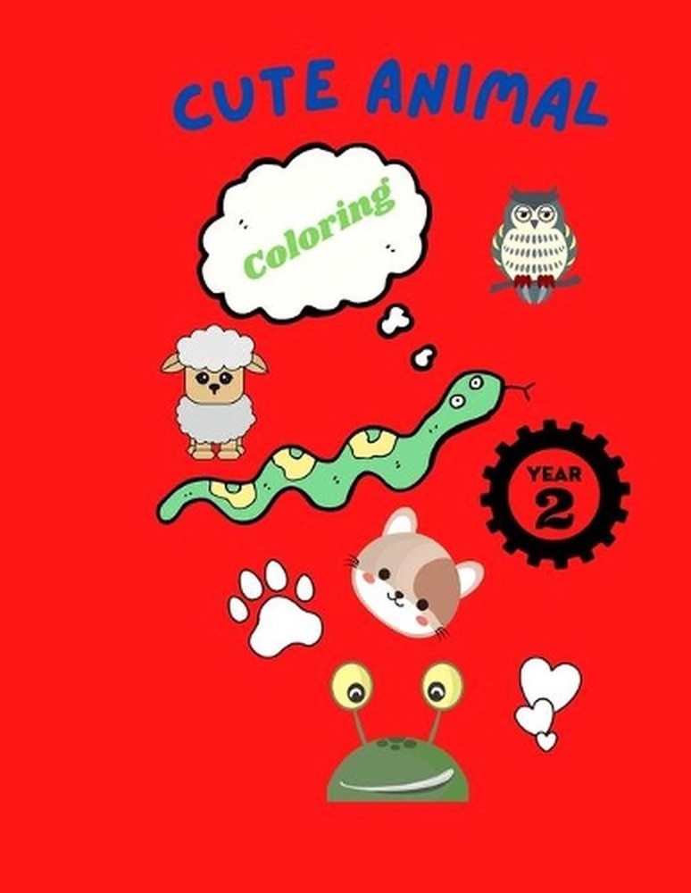 Cute Animal Coloring book