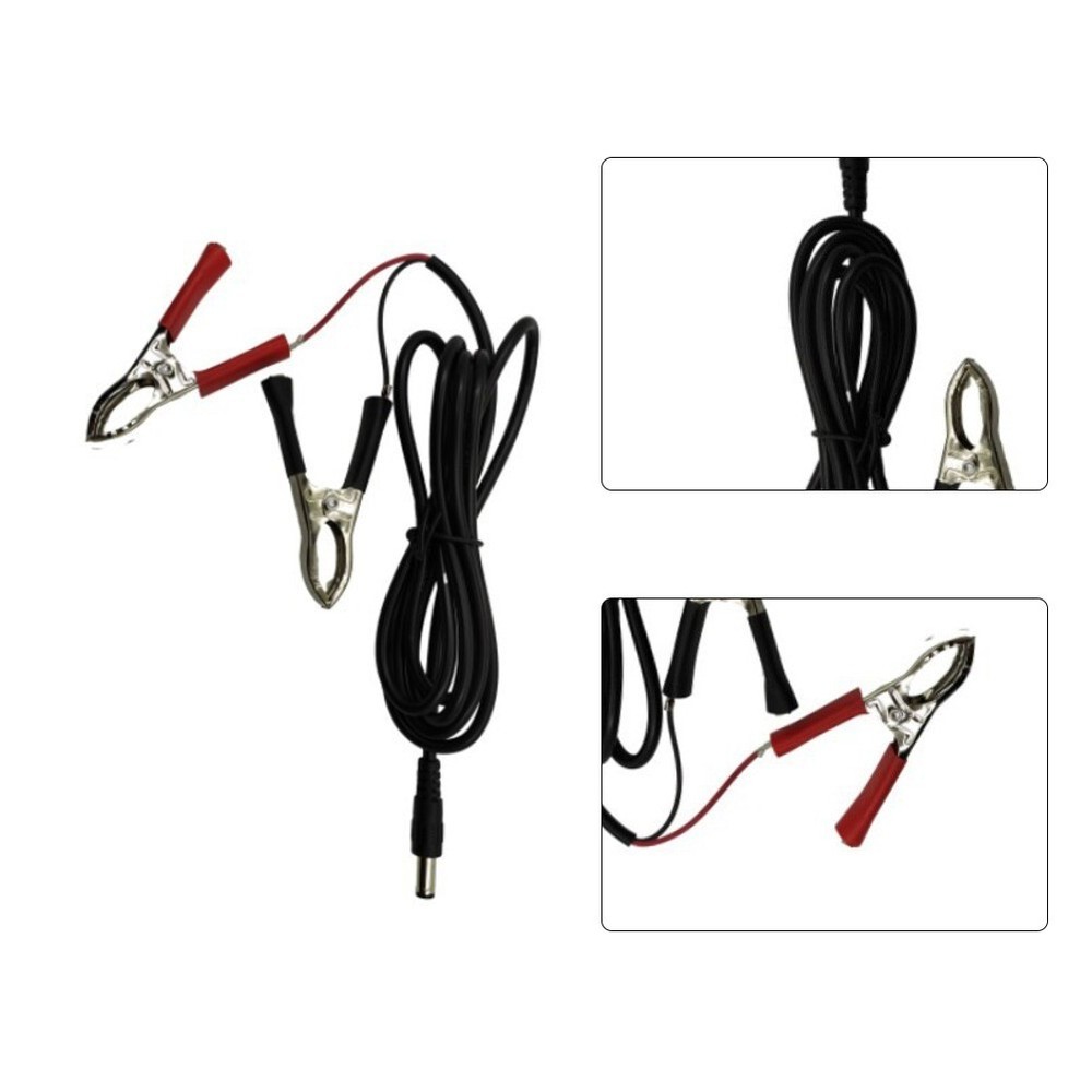 Efficient 1 5m Crocodile Wire Clip for Mobile Devices and Battery Usage