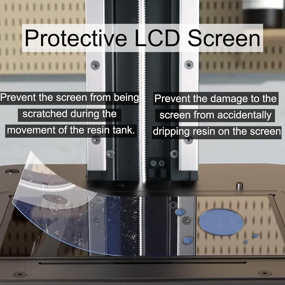 5PCS 6.6" Scratch-Resistant LCD Screen Protector for Anycubic Photon Mono 2