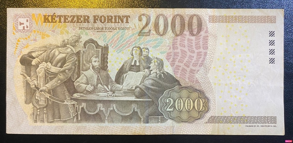 Hungary, 2000 Forint, 2010, P-198, BANKNOTE