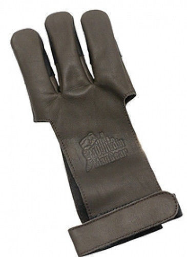 OMP Mountain Man Leather Shooting Glove - Brown Small Brown