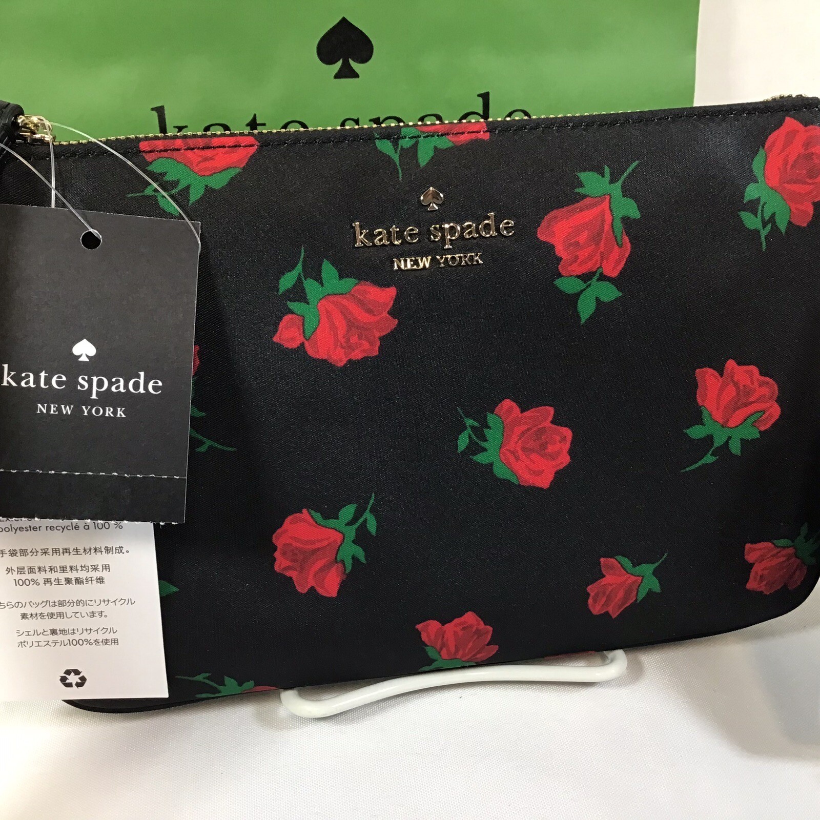 Disney X Kate Spade Chelsea Rose Toss Wristlet Pouch KE615 Card Holder KE995
