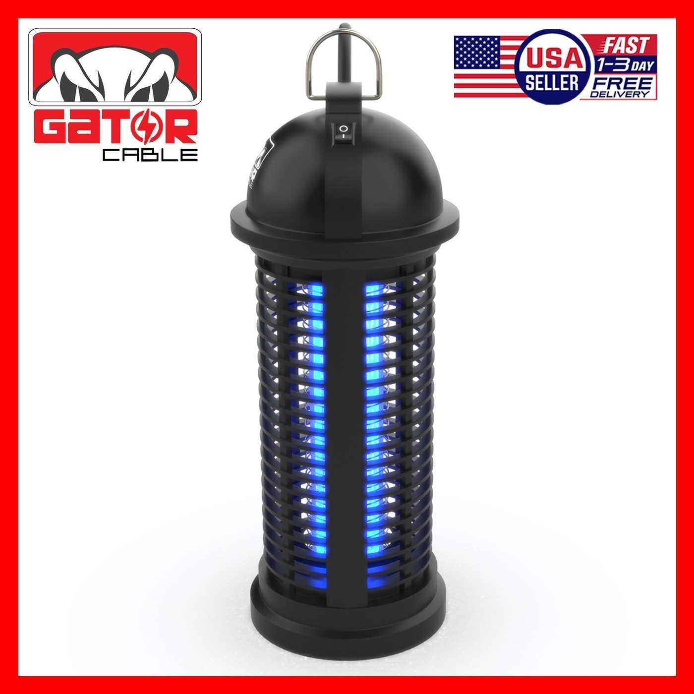 Electric Mosquito Insect Fly Bug Zapper Killer LED Light Trap Pest Control Lamp