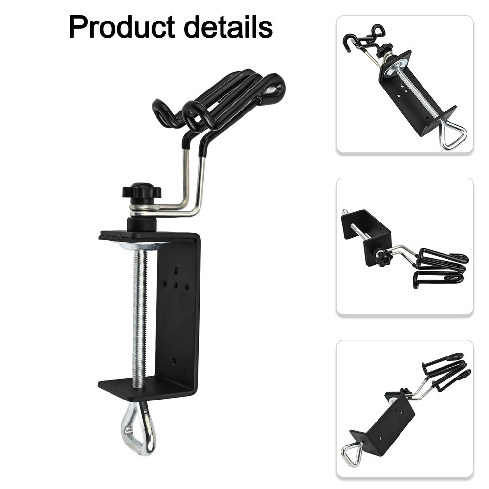 Innovative Airbrush Bracket Tool Featuring a Dedicated Side Storage Space