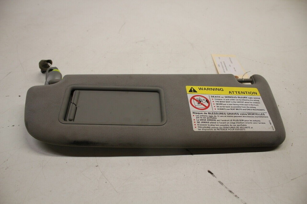 Audi A8 S8 Left Sun Visor Grey Visor OEM