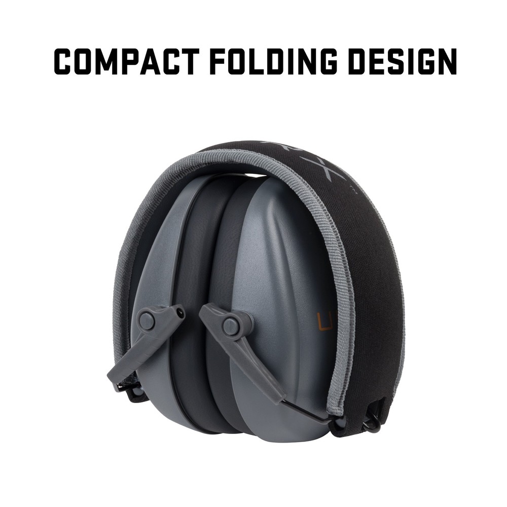 ULTRX™ Slim Profile Passive Earmuff, Gray