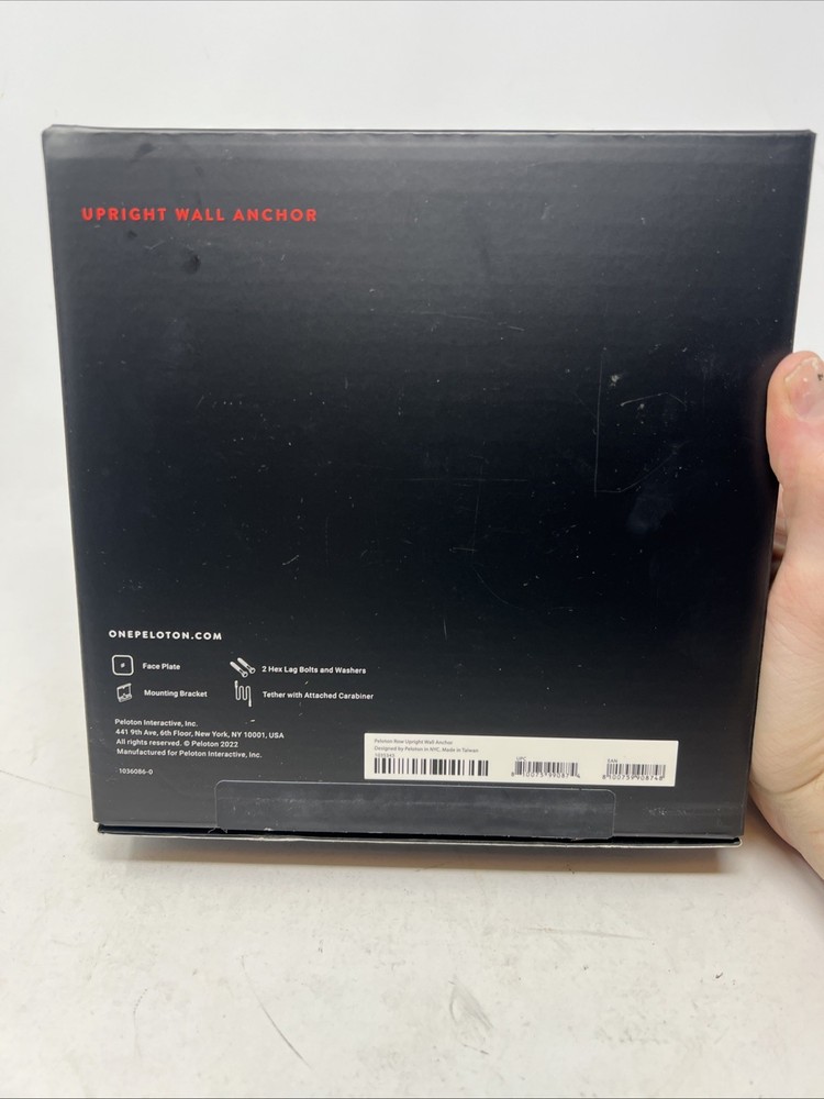 Peloton Row Upright Wall Anchor Kit - Open Box Never Installed