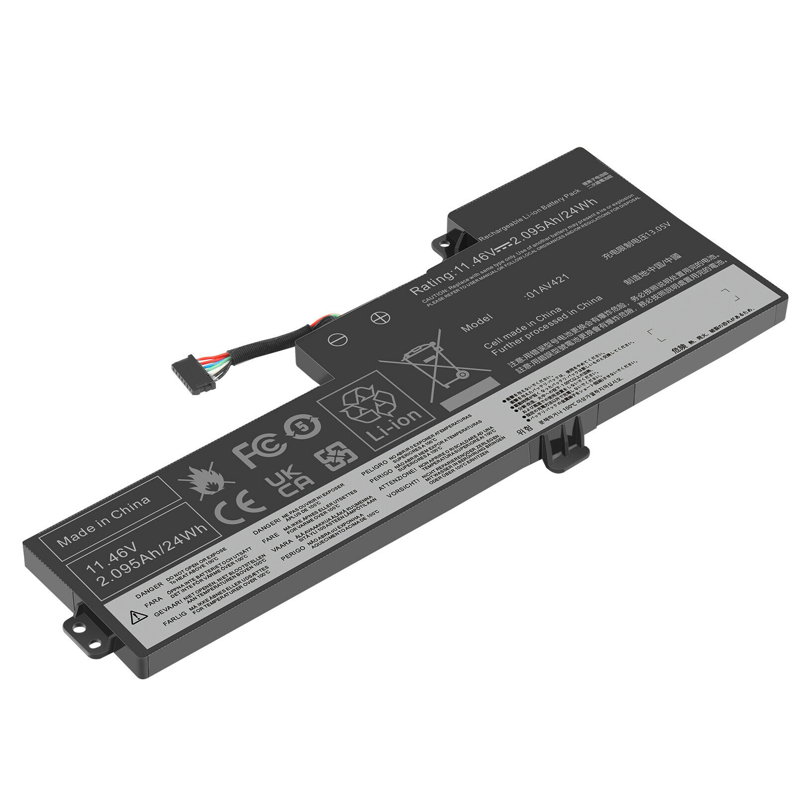 For Lenovo T470 T480 internal battery 01AV419, 01AV420, 01AV421, 01AV489