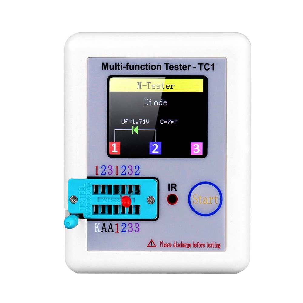 - TFT Multi-functional Transistor Tester Capacitance Meter /NPN N3S8