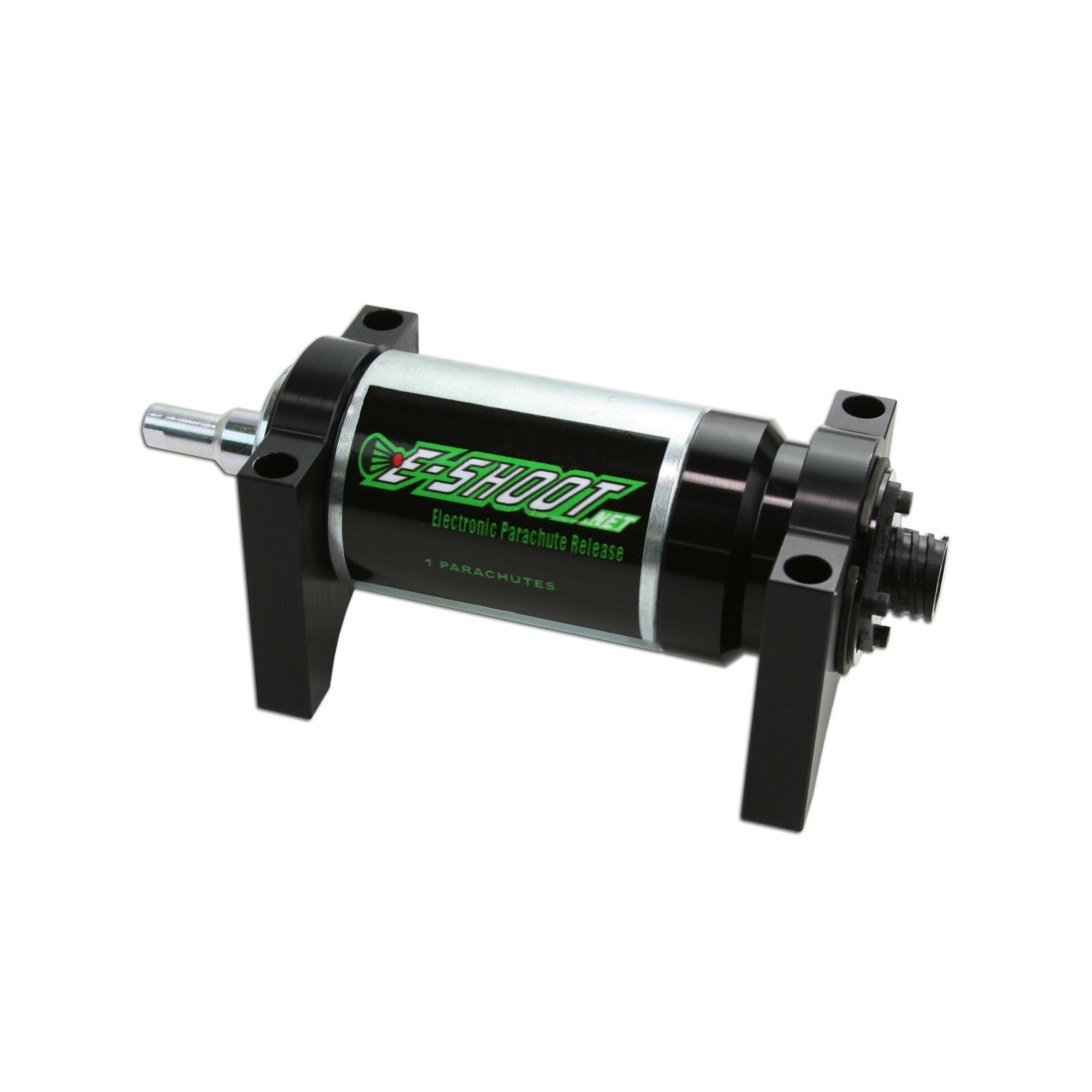 E-Shoot Green Solenoid Single chute for 12-16 volts system