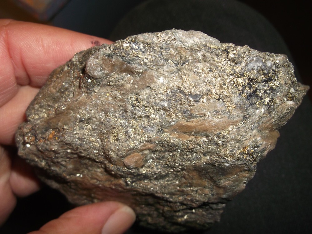 Gold, silver, copper, 357 grams samples ,ore high grade .