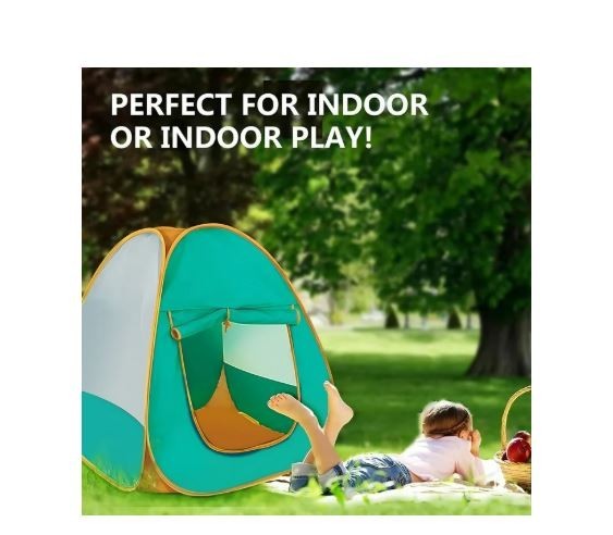 Kids Pop up Play Tent, Playhouse Tent for Boys Girls Babies and Toddlers, Play