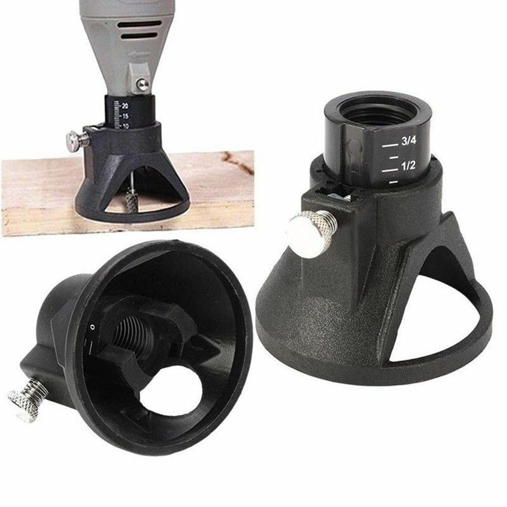 Large Window Wood Guide HSS Router With Drill Bits Set For Dremel