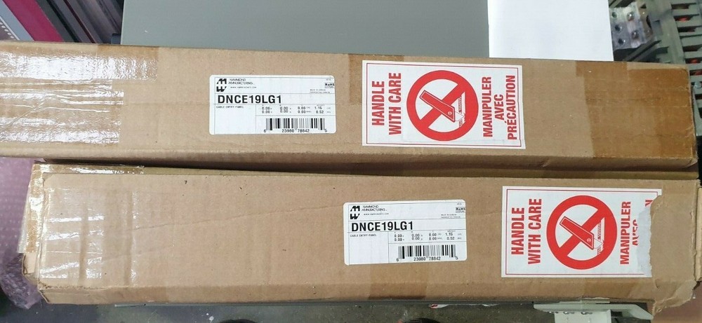 HAMMOND MANUFACTURING DNCE19LG1 CABLE ENTRY PANEL (rbd3.1)