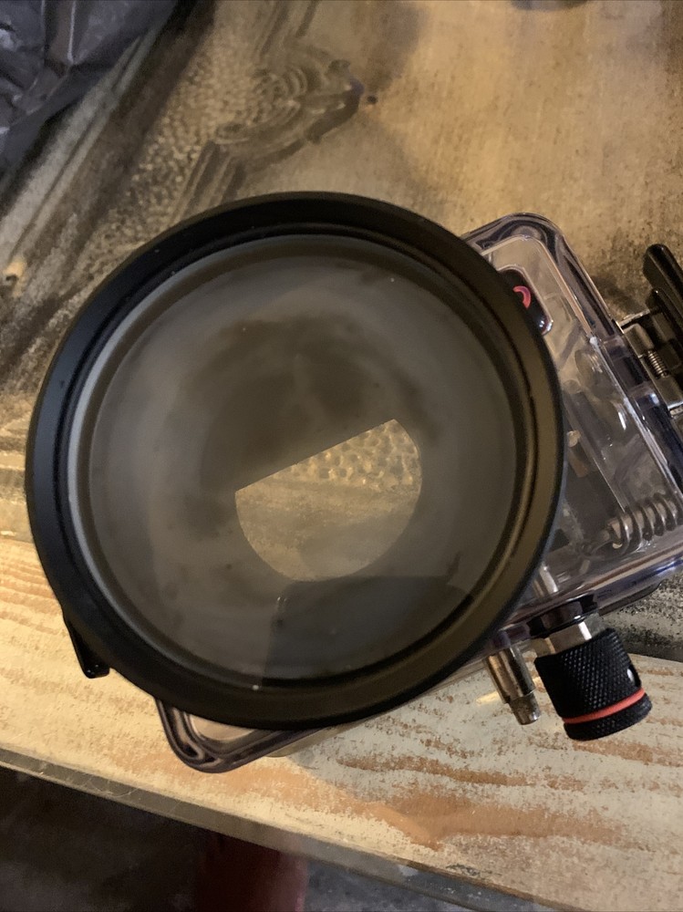 Ikelite Digital Underwater Housing Camera Heavy Clear Plexiglass Dive Case Read