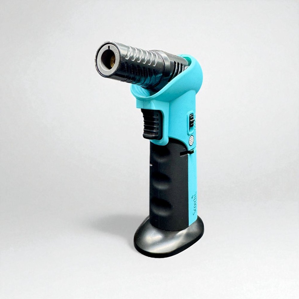 Scorch Torch 61662 Adjustable Angle Cigar Torch Lighter – 6” Refillable Butane