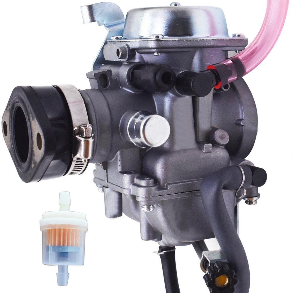 Carburetor with Intake Boot for KSF250 1988-2003