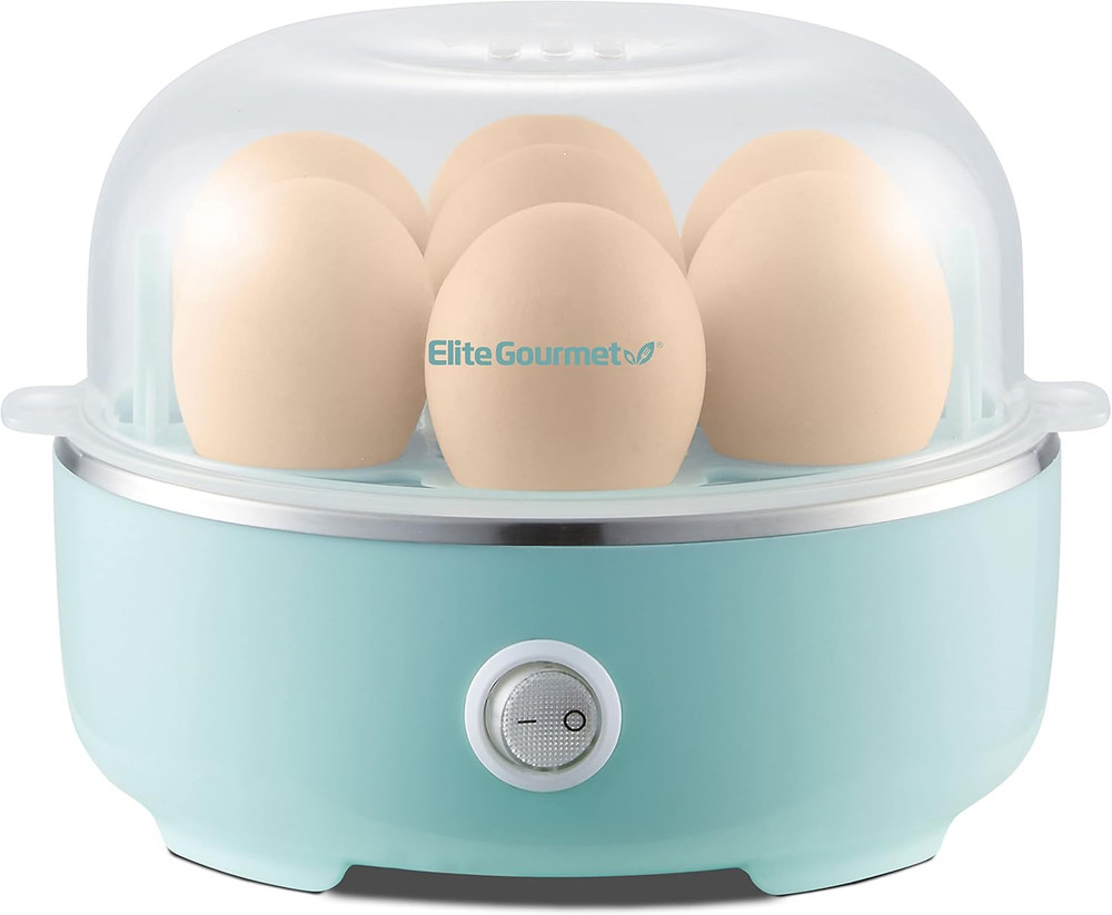 EGC115B Easy Egg Cooker Electric 7-Egg Capacity, Soft, Medium, Hard-Boiled Egg C