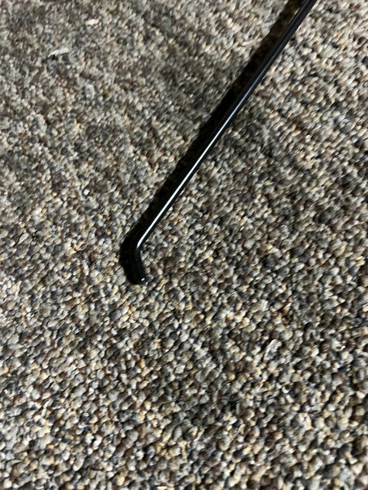 (QTY 39) Gridwall Peg Hook Black Grid Wall Display Hook Hanger Black