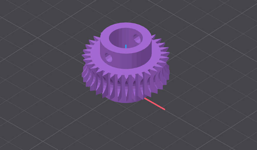 Delta Shop Master 1347788 Gear Replacement 3D Printed Improved Strength