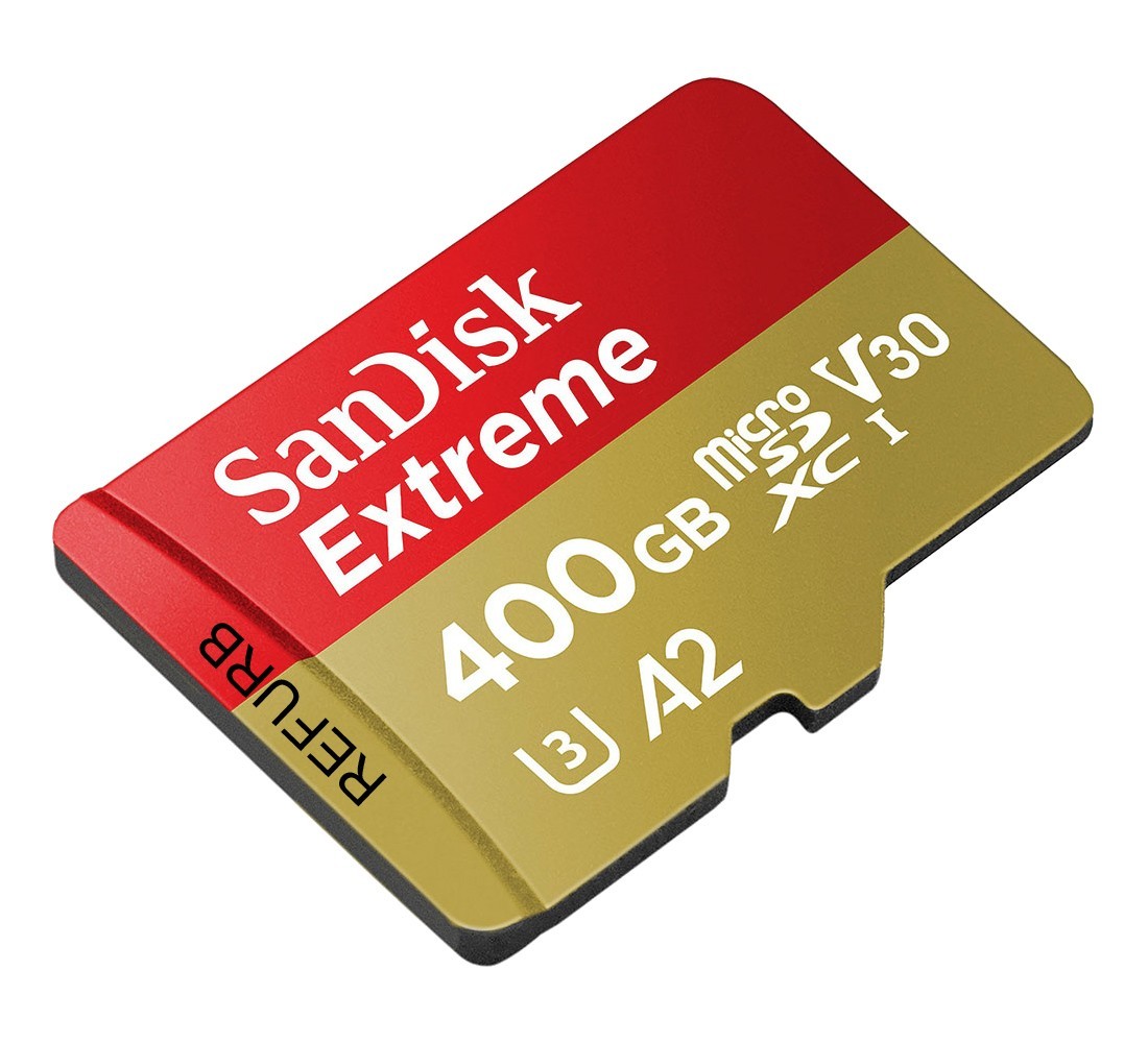 SanDisk Micro 400GB Extreme UHS-I microSDXC Memory Card with SD Adapter
